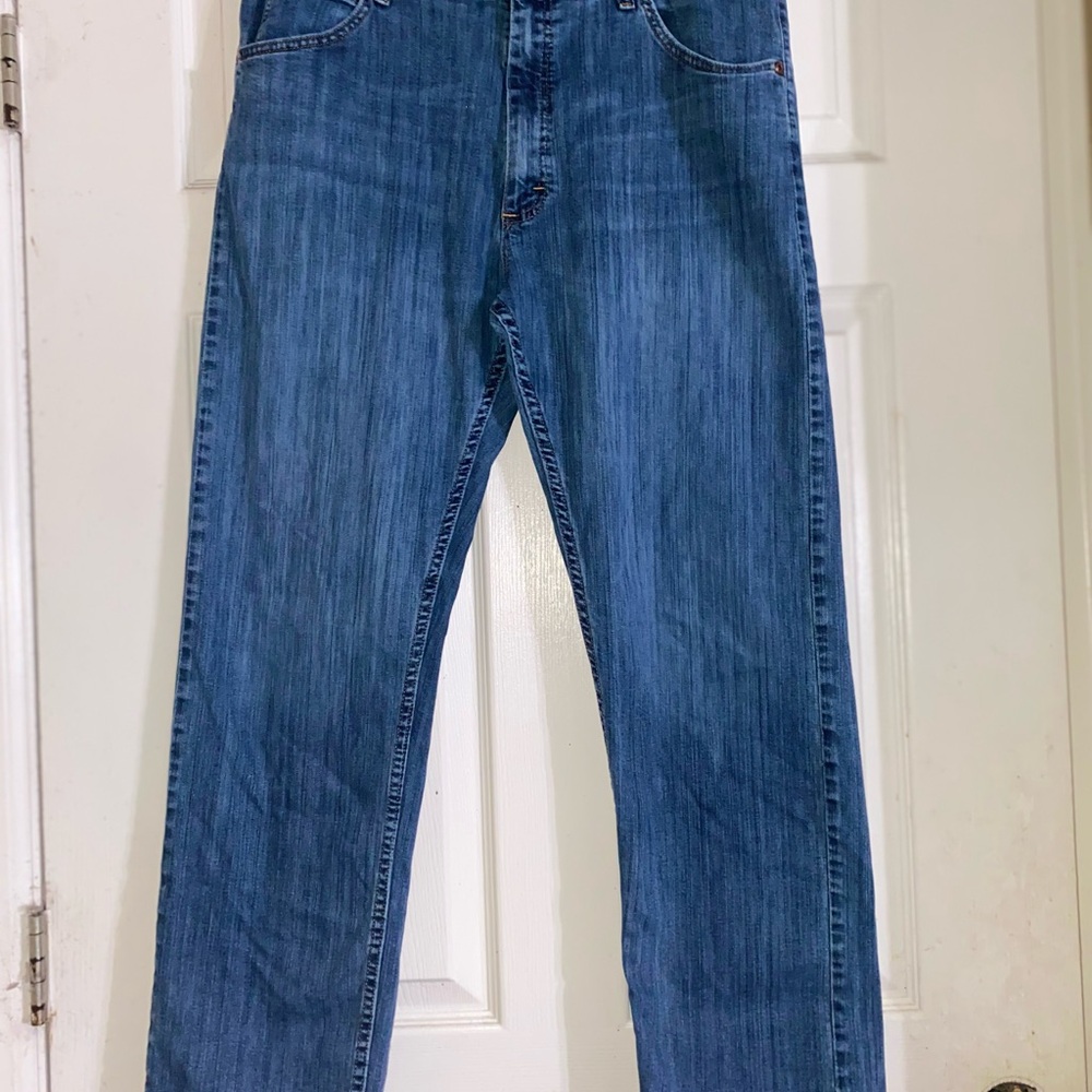 Wrangler Men's Straight Blue Jeans